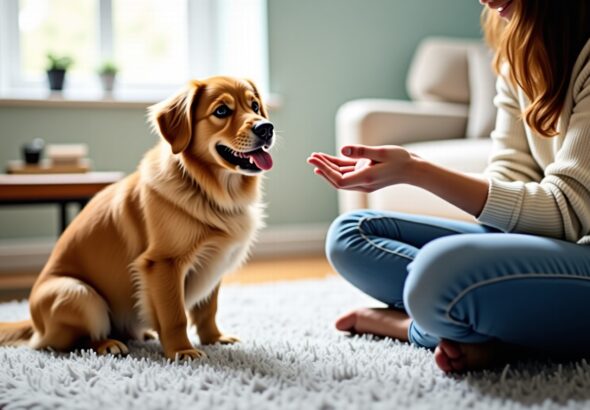 Comprendre pourquoi votre chien mordille vos mains et comment y remédier efficacement