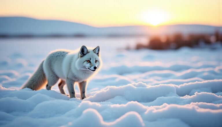 Comment le renard polaire triomphe des défis extrêmes de l'Arctique grâce à ses incroyables adaptations