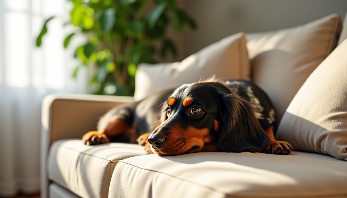 Le guide essentiel pour chouchouter votre teckel nain à poil long arlequin chez vous