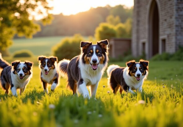 Découvrez l'univers des bergers australiens élevés au Moulin de la Terrasse : Guide complet et conseils d'experts