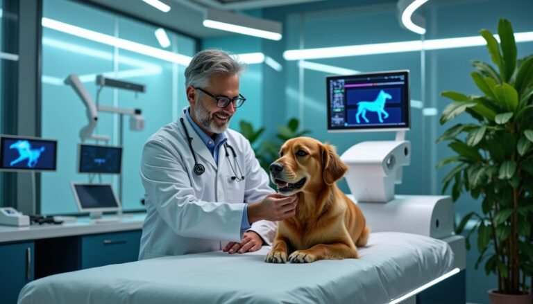 La clinique vétérinaire du futur : une révolution au service des animaux âgés