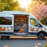 Guide complet pour sélectionner le camion de toilettage mobile parfait 24h/24 pour votre chien