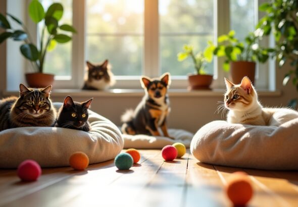 Syl : Découvrez le refuge parfait pour chats et chiens en période de transition