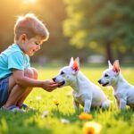 Les clés pour socialiser efficacement un Bull Terrier et un Miniature Bull Terrier dès le plus jeune âge