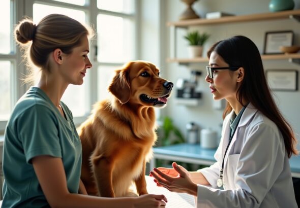 Pertes blanches chez la chienne : causes possibles et quand consulter un vétérinaire