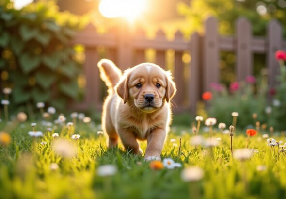 Guide complet pour éduquer un chiot golden retriever de 3 mois vers une vie harmonieuse et équilibrée