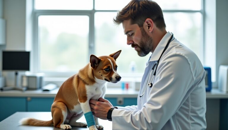 Combien coûte une opération pour une patte cassée chez le chien en 2023 ?