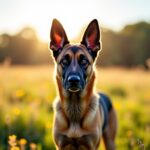 Quelle est la taille adulte idéale pour un croisement entre berger allemand et malinois ?