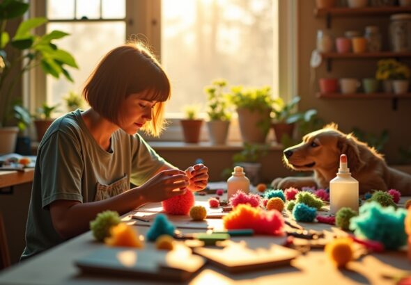 Créer des jouets pour chien DIY à partir de matériaux recyclés : guide pratique et écologique