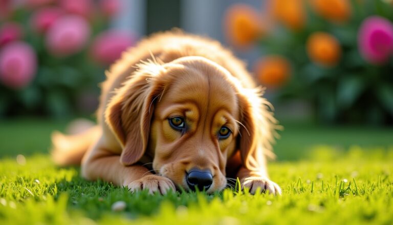 Comprendre pourquoi votre chien se mordille à la base de la queue et les solutions pour le soulager