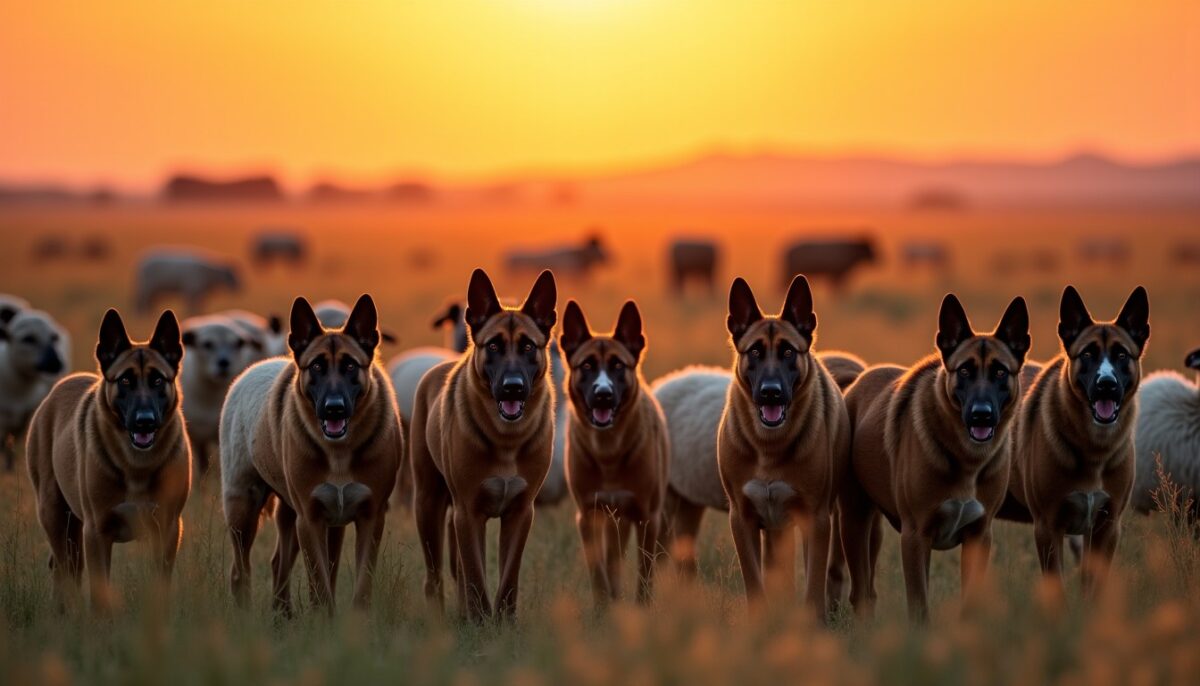 Chiens héros face aux lions : les protecteurs infatigables des troupeaux
