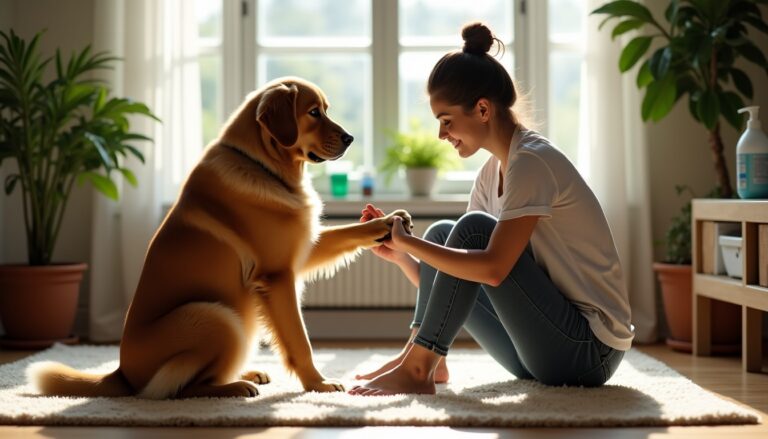 Comment soigner une masse entre les coussinets de votre chien et éviter les blessures