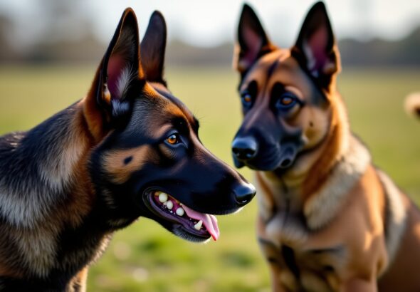 Berger Allemand vs Malinois : Guide complet pour choisir le compagnon canin parfait