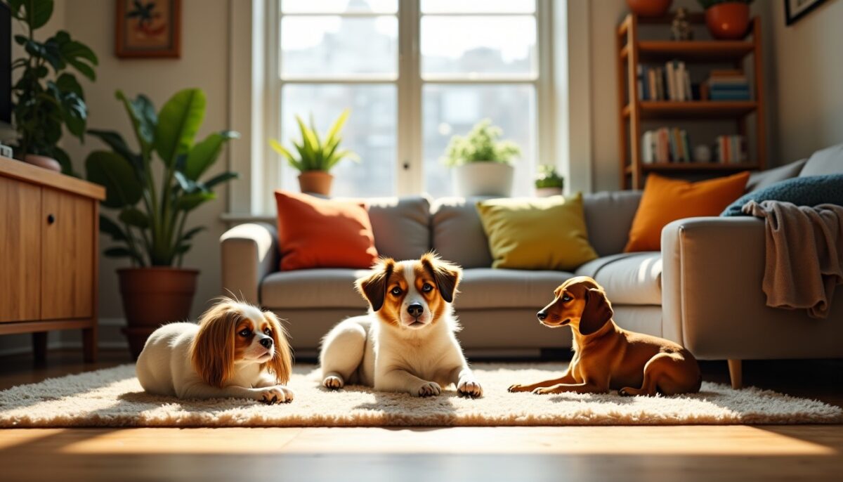 Les races de chiens idéales pour une vie harmonieuse en appartement