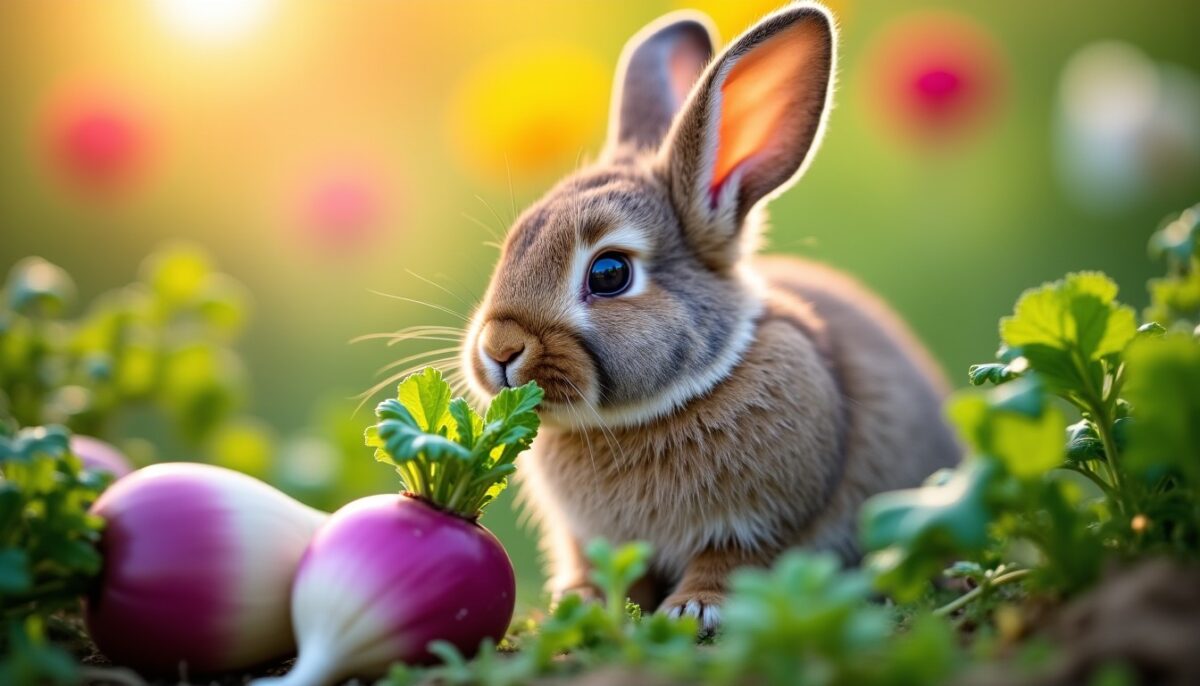 Le navet cru : une friandise sans risque pour la santé de votre lapin ?