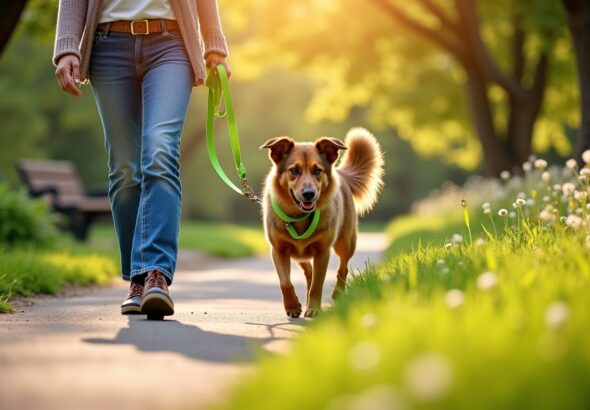 Apprenez à maîtriser la promenade avec votre chien difficile grâce aux méthodes positives