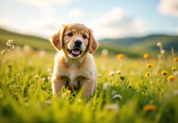 Élevage Golden Retriever Les Amours du Champ Doré : Guide complet pour les soins et l’éducation de vos chiots