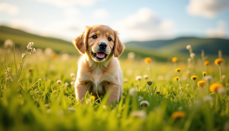 Élevage Golden Retriever Les Amours du Champ Doré : Guide complet pour les soins et l’éducation de vos chiots