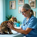Les soins dédiés aux chats âgés : l'approche bienveillante de la clinique vétérinaire de Roquefort-les-Pins