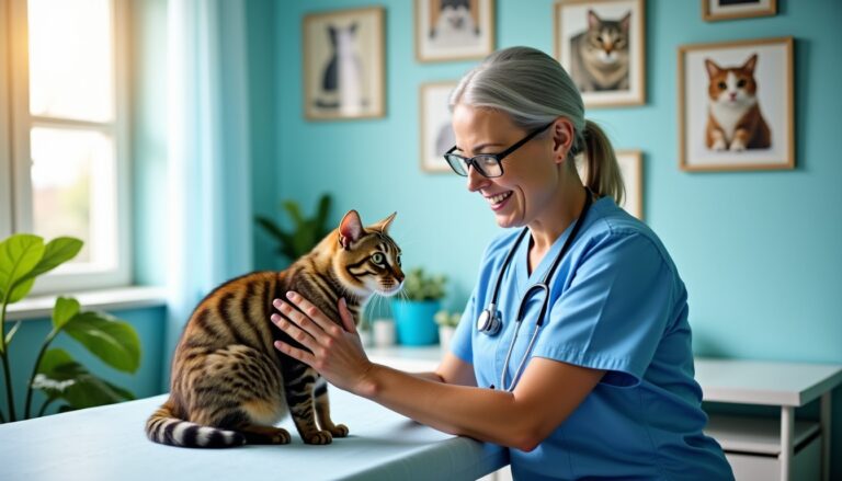 Les soins dédiés aux chats âgés : l'approche bienveillante de la clinique vétérinaire de Roquefort-les-Pins