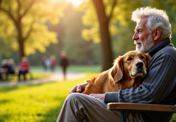 Les bienfaits insoupçonnés des chiens sur la santé mentale des seniors : un compagnon pour mieux vieillir