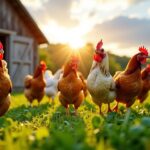 À la Ferme de la Plume d’Or : l’art d’élever des poules pondeuses dans le respect total de leur bien-être