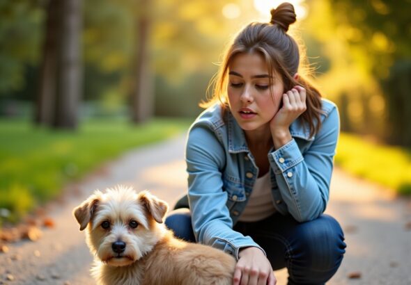 Comprendre pourquoi votre chien fait demi-tour en promenade et les astuces pour le rassurer