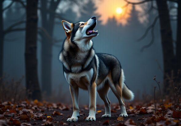 Comprendre le hurlement du chien : révélations sur ses instincts sauvages et ses besoins essentiels