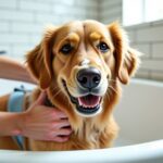 Astuces efficaces pour protéger les oreilles de votre chien de l'eau lors du bain