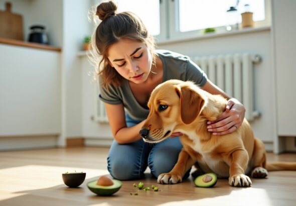 Urgence canine : comment réagir si votre chien a ingéré de l'avocat selon les vétérinaires