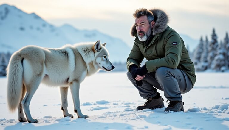 Vincent Munier et le loup blanc : une immersion fascinante au cœur de la nature sauvage
