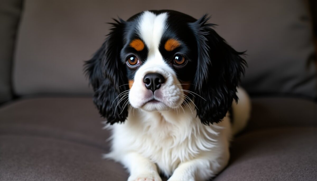 Cavalier King Charles black and white : guide complet sur ses traits uniques et son entretien